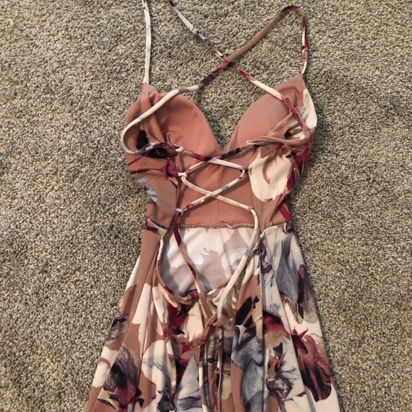 Long flower dress - Picture 2 of 3